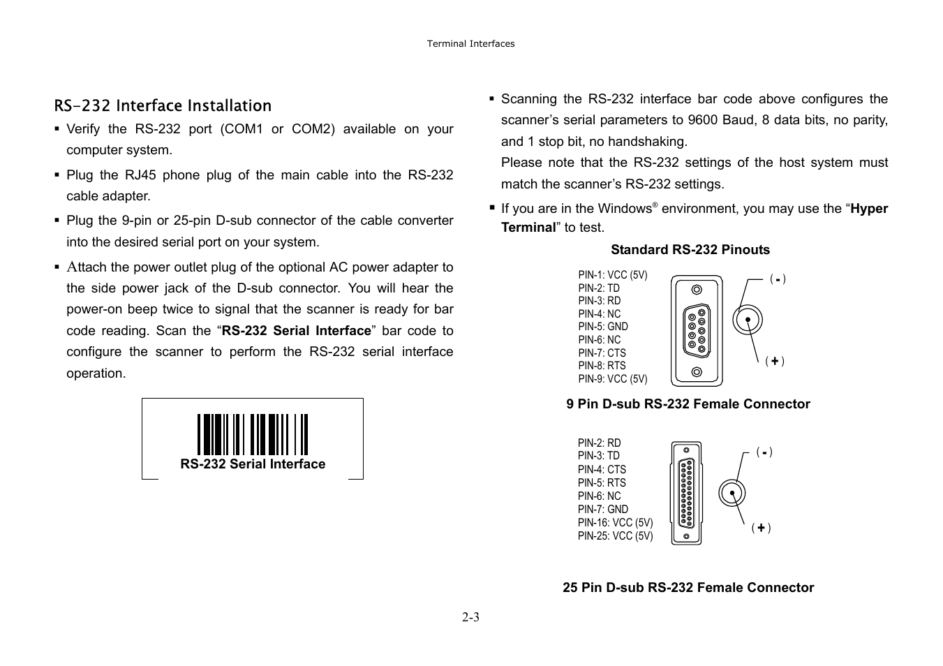 Hand Held Products 3080 User Manual | Page 13 / 67