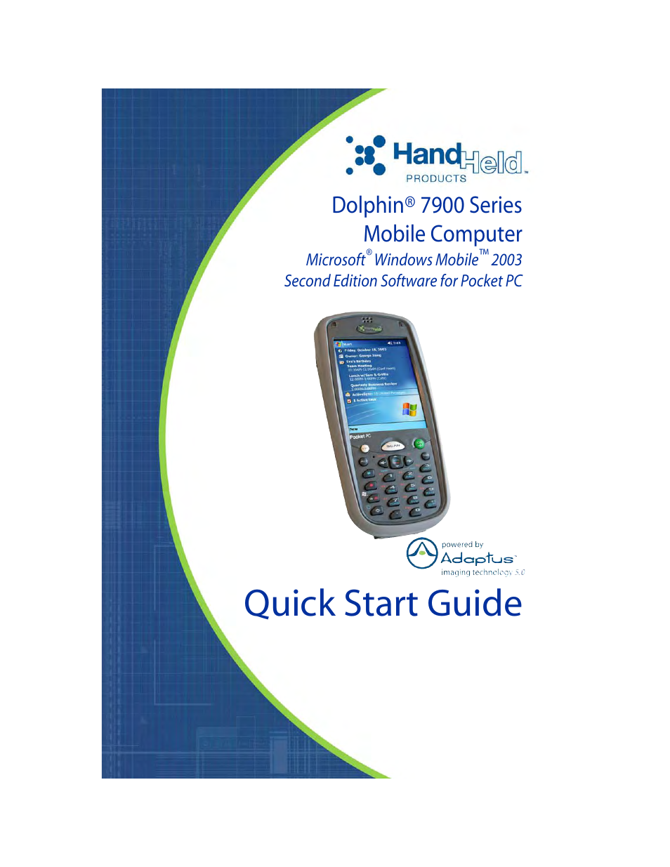 Hand Held Products DOLPHIN 7900 User Manual | 12 pages