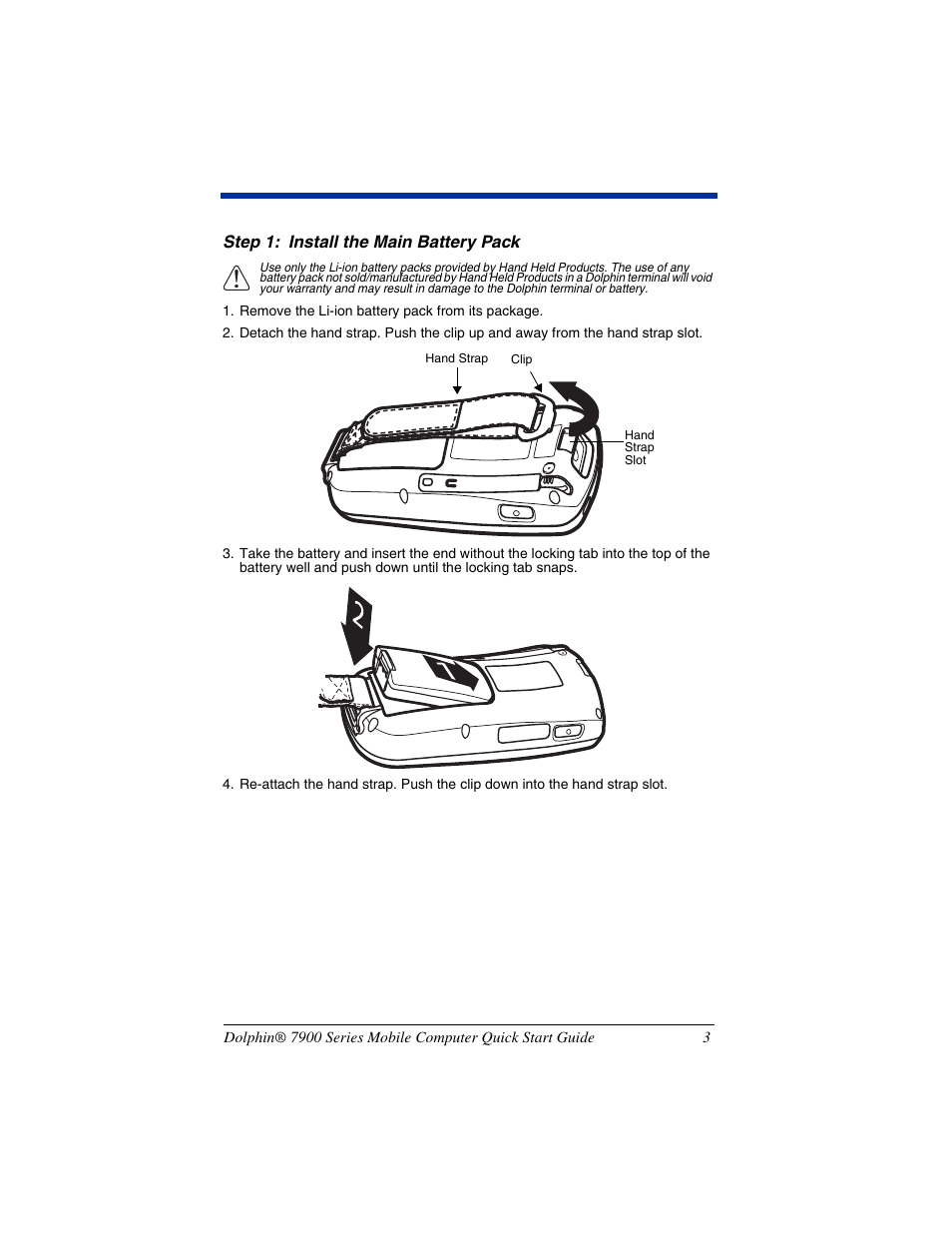Hand Held Products DOLPHIN 7900 User Manual | Page 5 / 12