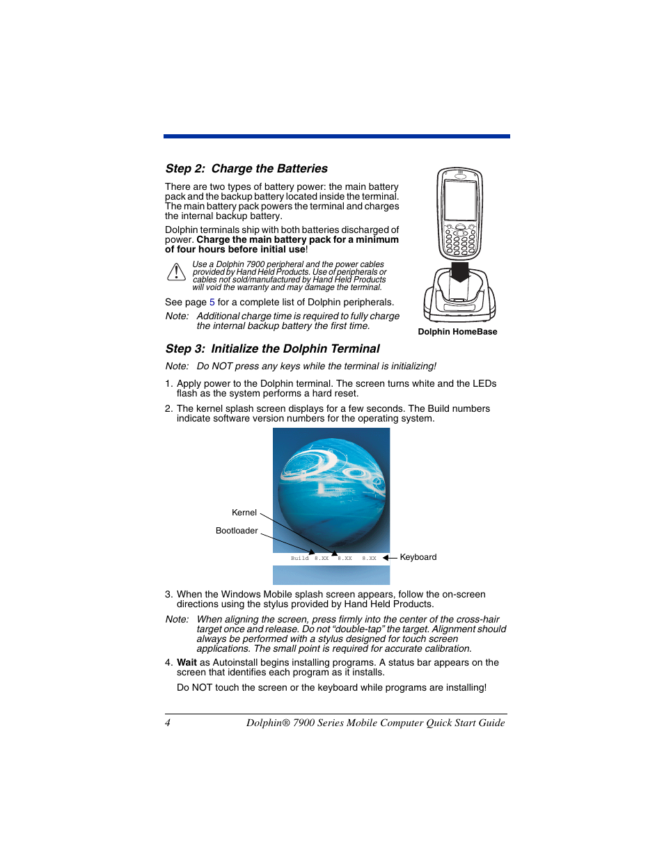 Hand Held Products DOLPHIN 7900 User Manual | Page 6 / 12