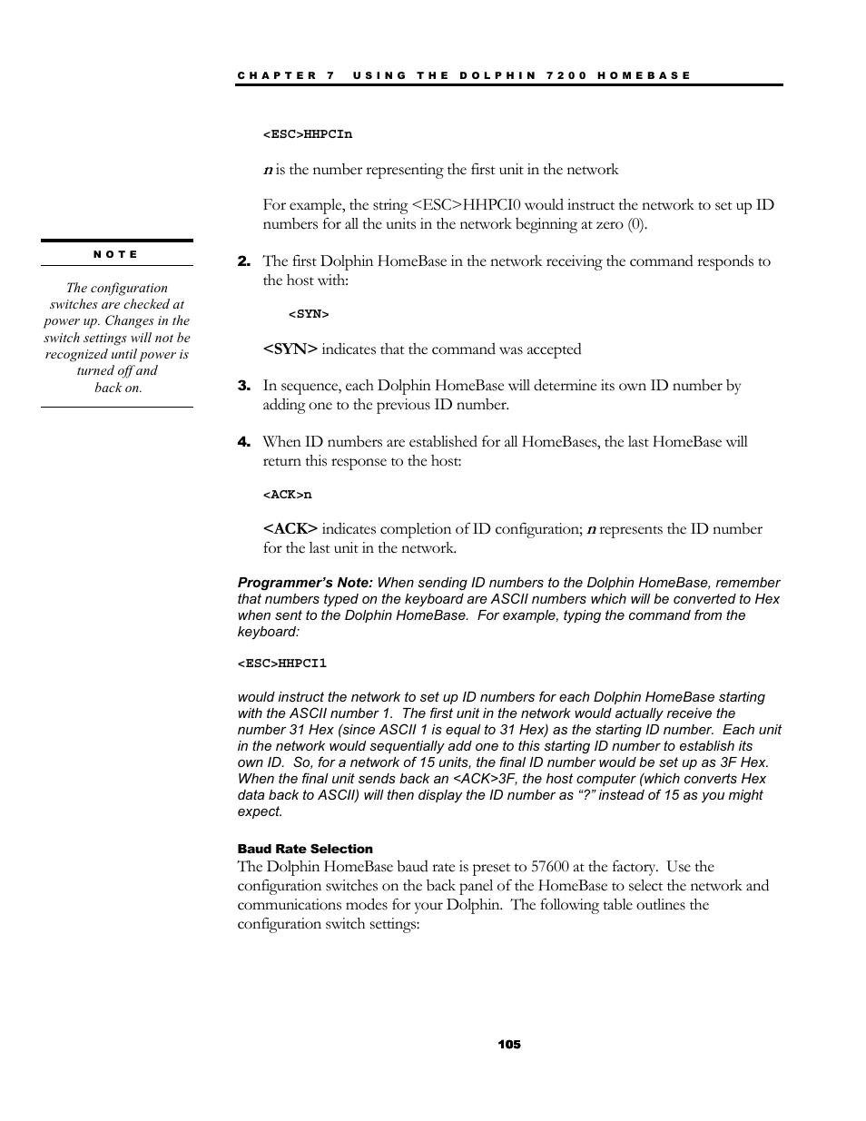 Hand Held Products 7200/UG User Manual | Page 105 / 181