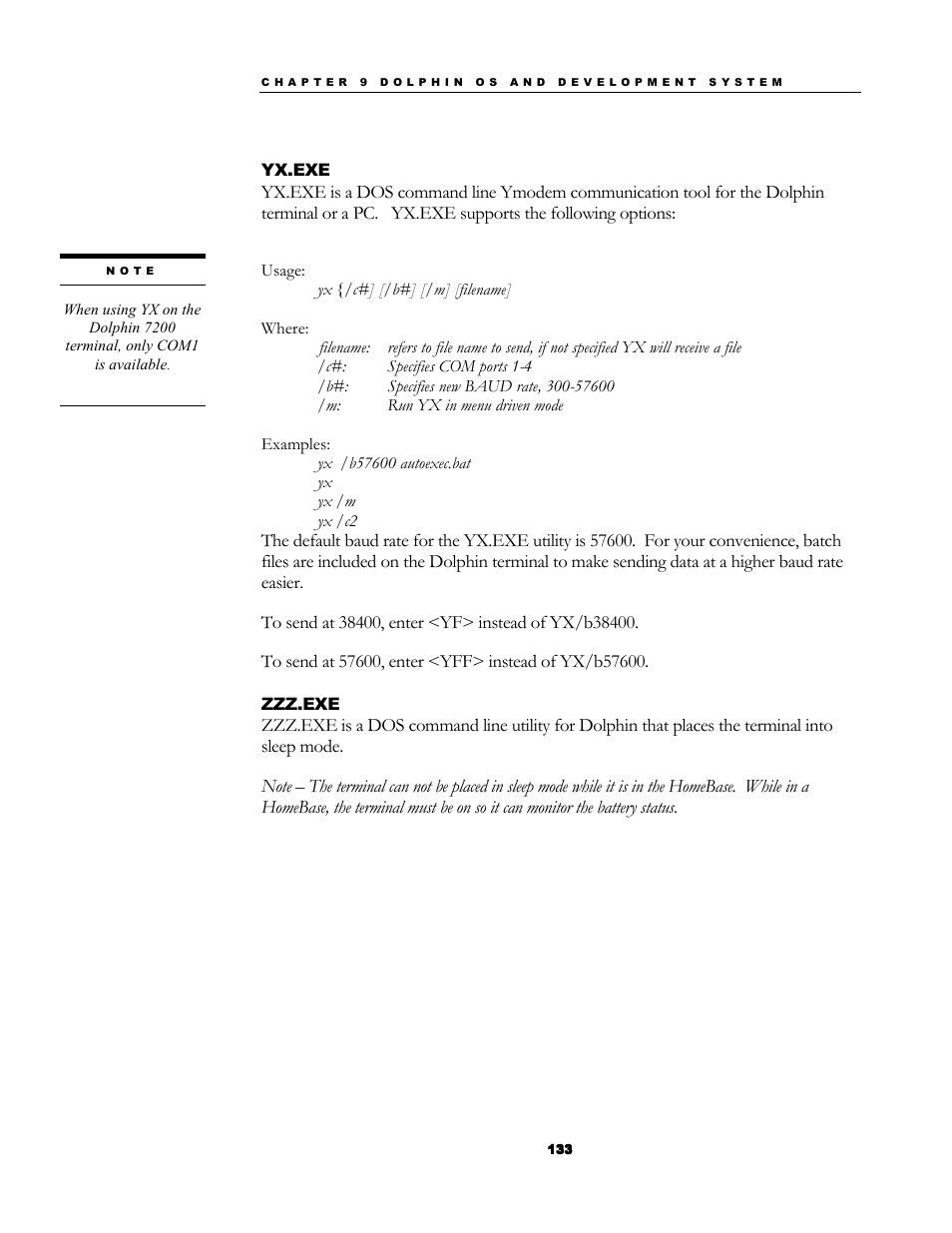 Hand Held Products 7200/UG User Manual | Page 133 / 181