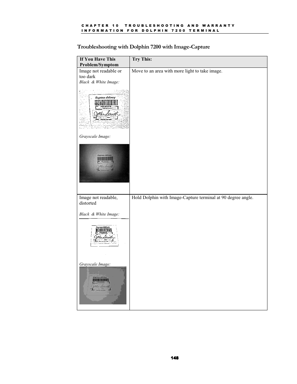 Hand Held Products 7200/UG User Manual | Page 148 / 181