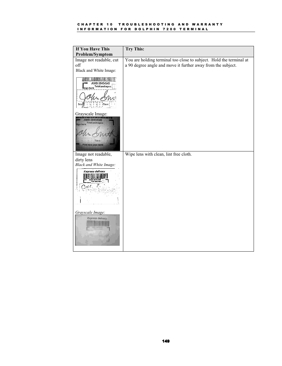 Hand Held Products 7200/UG User Manual | Page 149 / 181