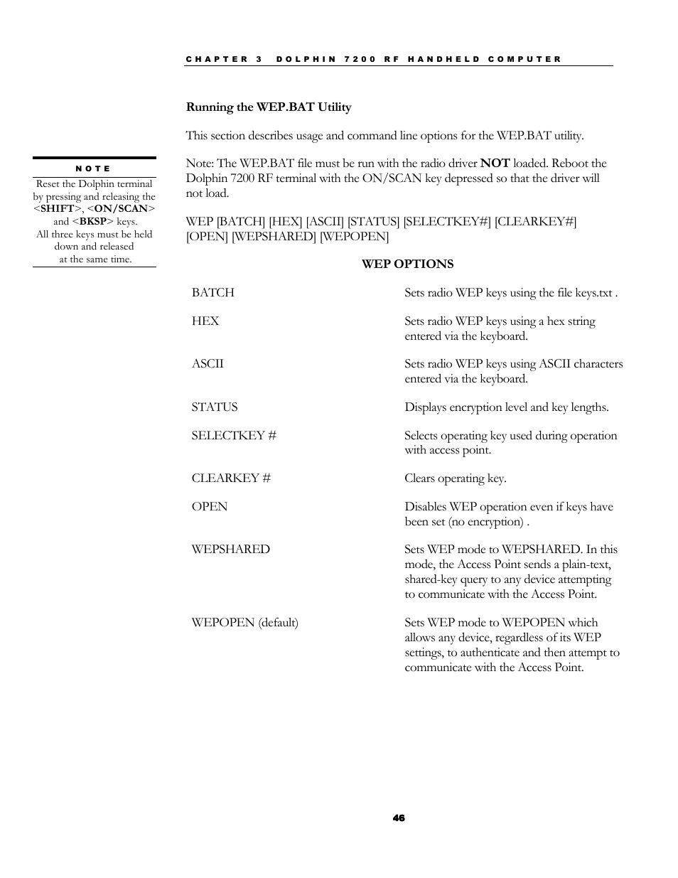 Hand Held Products 7200/UG User Manual | Page 46 / 181