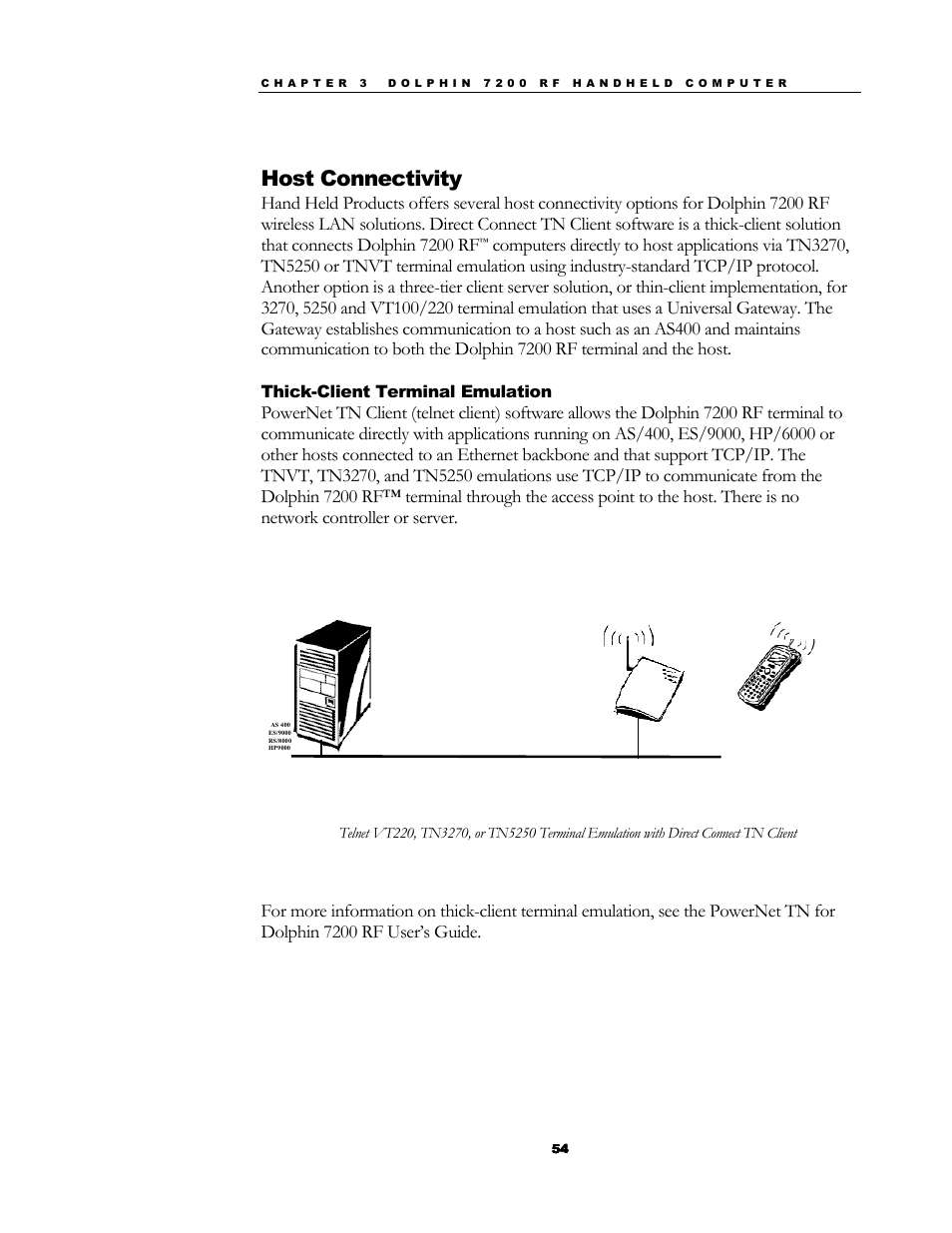 Host connectivity | Hand Held Products 7200/UG User Manual | Page 54 / 181