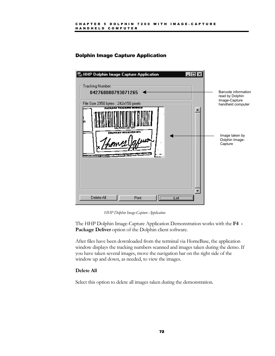 Hand Held Products 7200/UG User Manual | Page 72 / 181