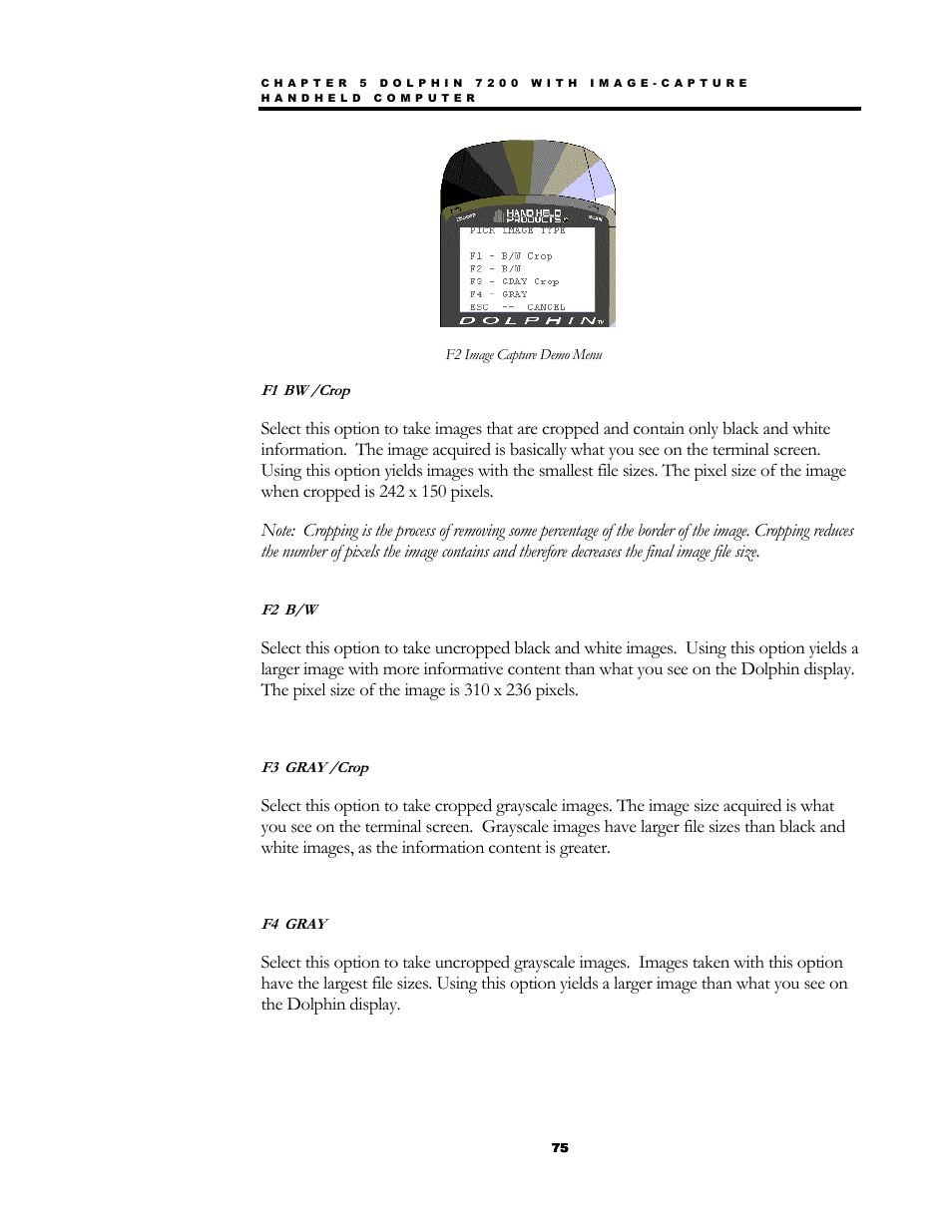 Hand Held Products 7200/UG User Manual | Page 75 / 181