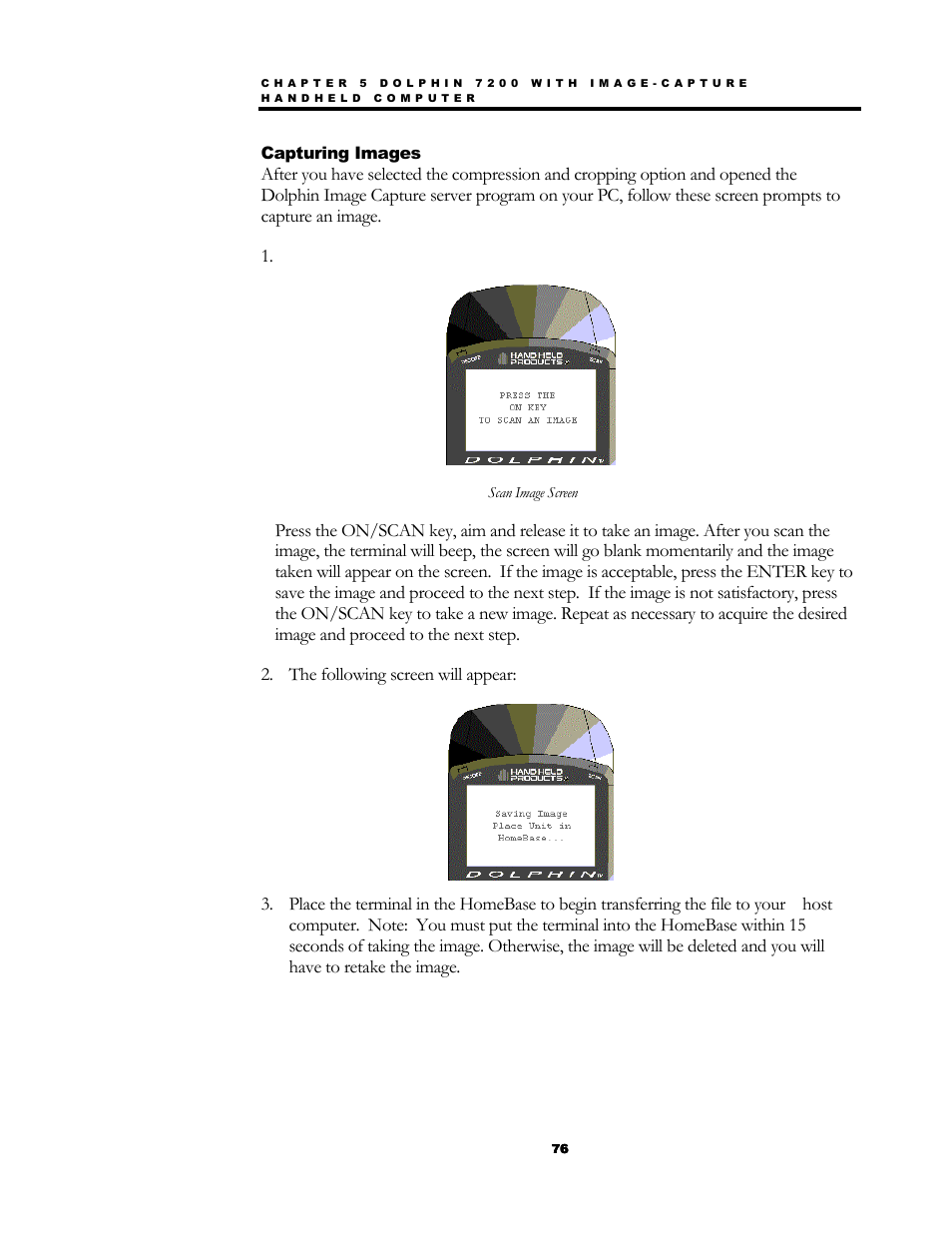 Hand Held Products 7200/UG User Manual | Page 76 / 181