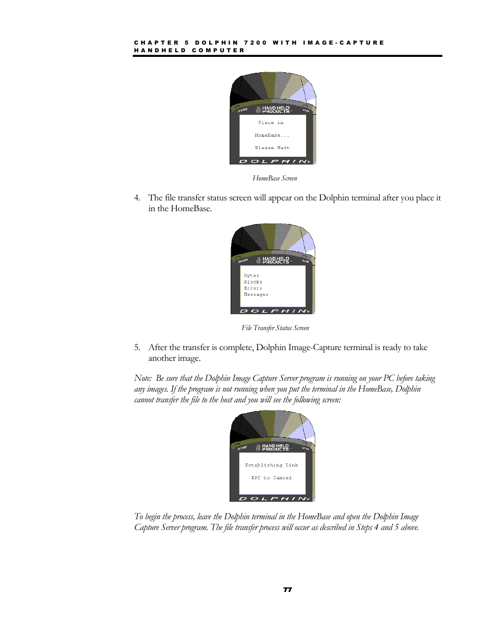 Hand Held Products 7200/UG User Manual | Page 77 / 181