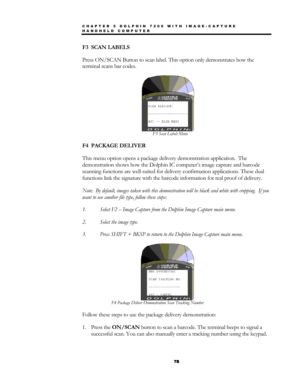 Hand Held Products 7200/UG User Manual | Page 78 / 181