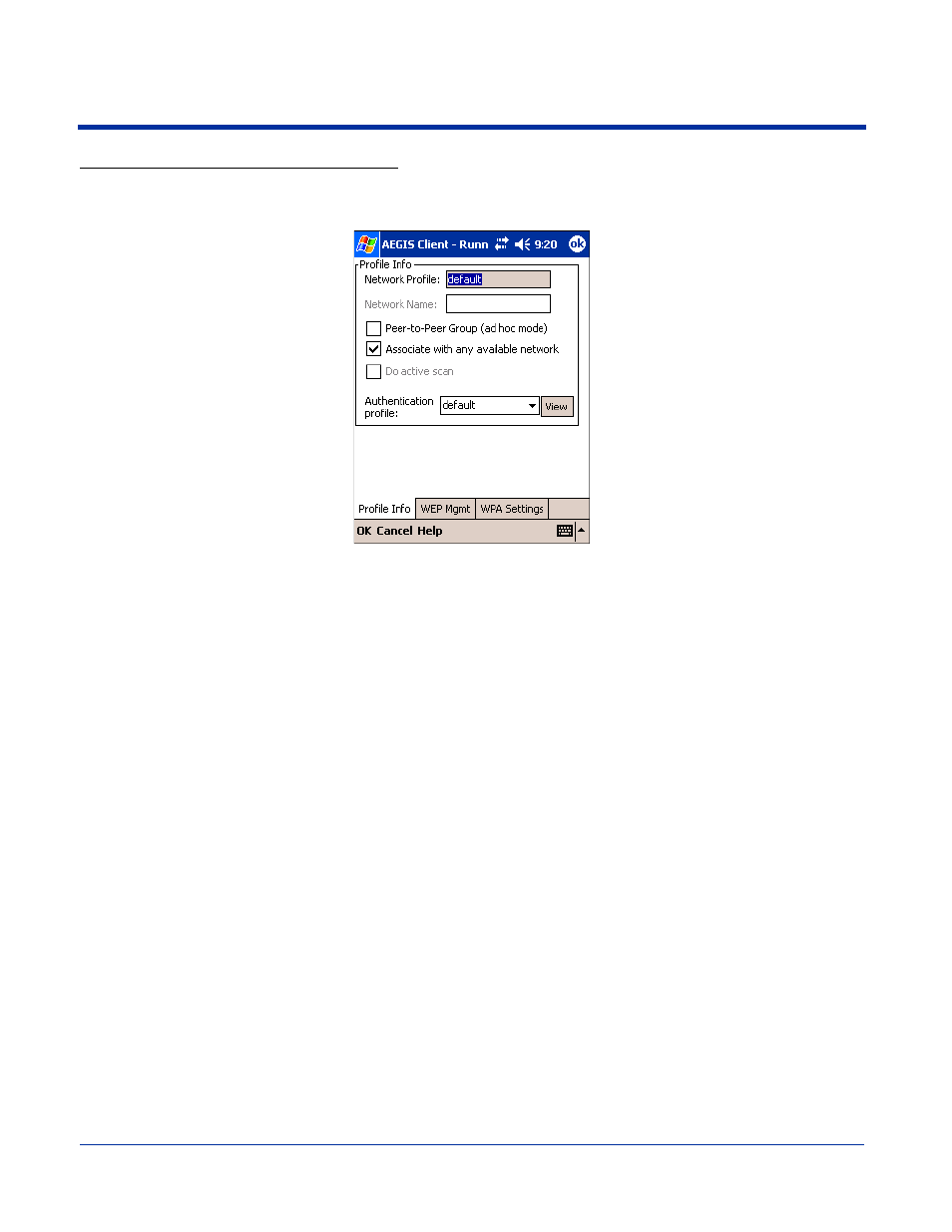 For more information, see, Adding a wireless network configuration | Hand Held Products 7900 Series User Manual | Page 140 / 240