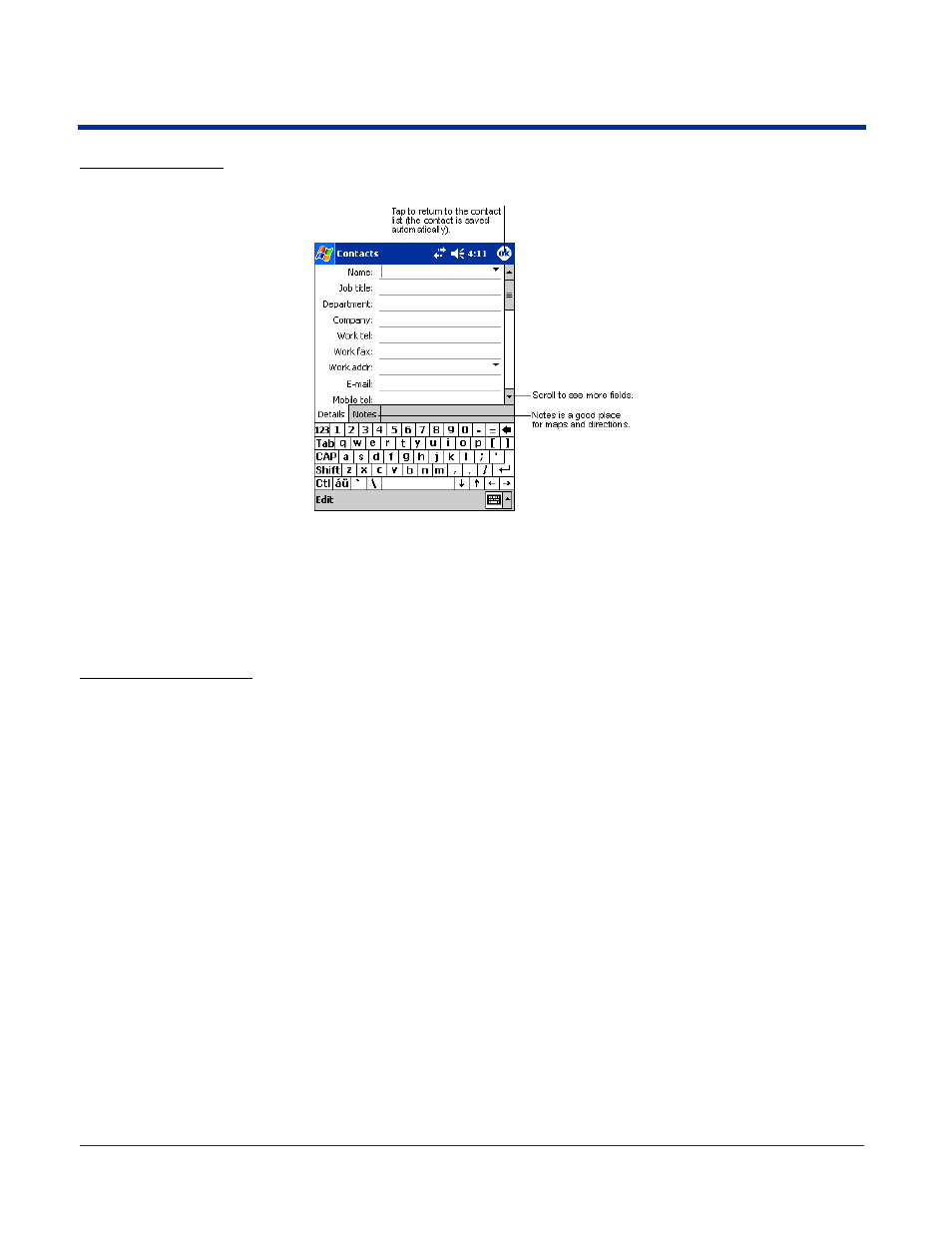 Creating a contact, Searching for contacts | Hand Held Products 7900 Series User Manual | Page 184 / 240