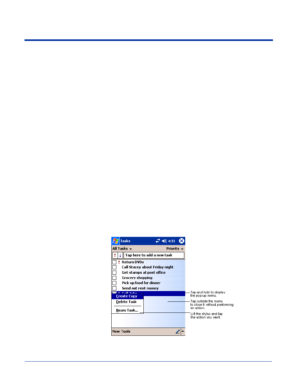 Selecting programs, Pop-up menus, Selecting programs -3 pop-up menus -3 | Hand Held Products 7900 Series User Manual | Page 43 / 240