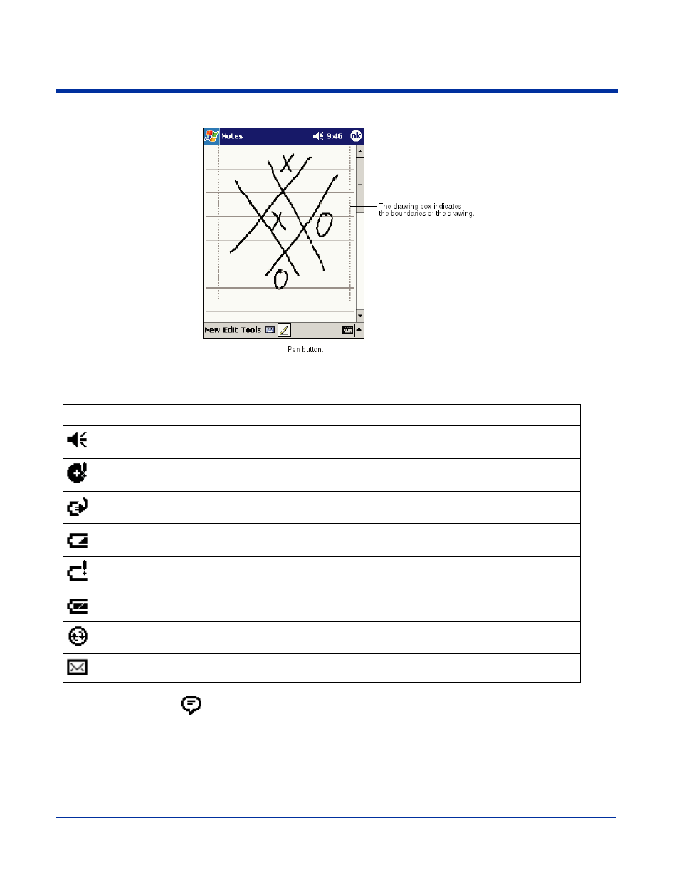 Status icons, Notifications, Status icons -11 notifications -11 | T these warning icons, see | Hand Held Products 7900 Series User Manual | Page 51 / 240