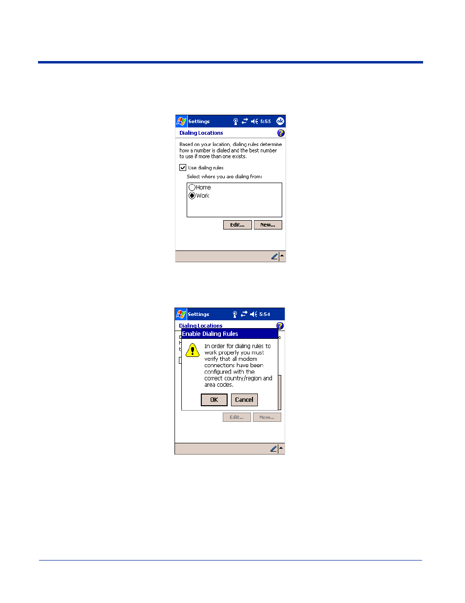 Establishing dialing rules, Establishing dialing rules -30, Y special digits such as "*" or "#" (see | Hand Held Products 7900 Series User Manual | Page 98 / 240