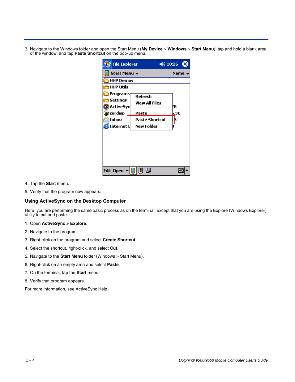 Hand Held Products 9550 User Manual | Page 72 / 248