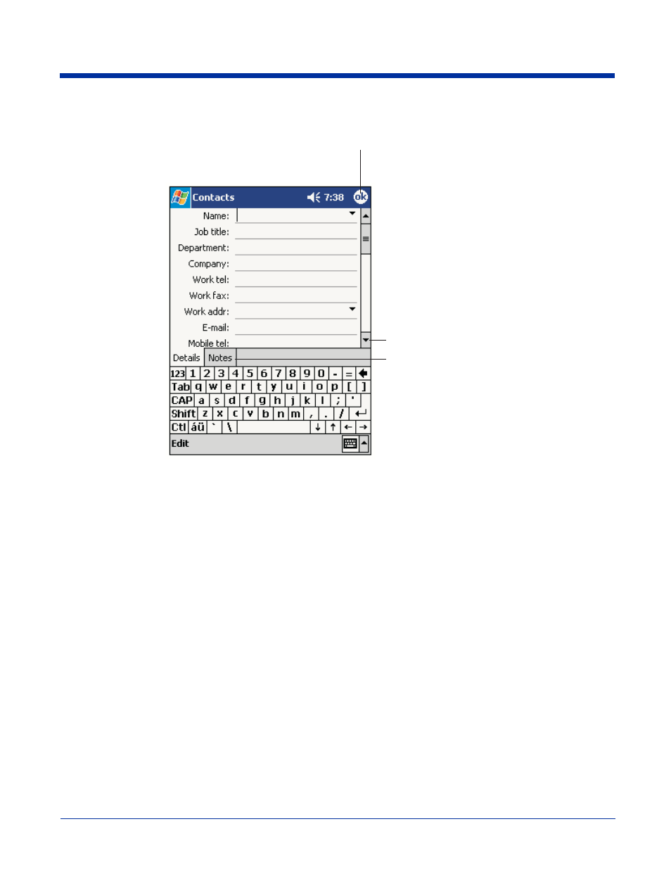 To create a contact, To create a contact: -5 | Hand Held Products 7450 User Manual | Page 67 / 133