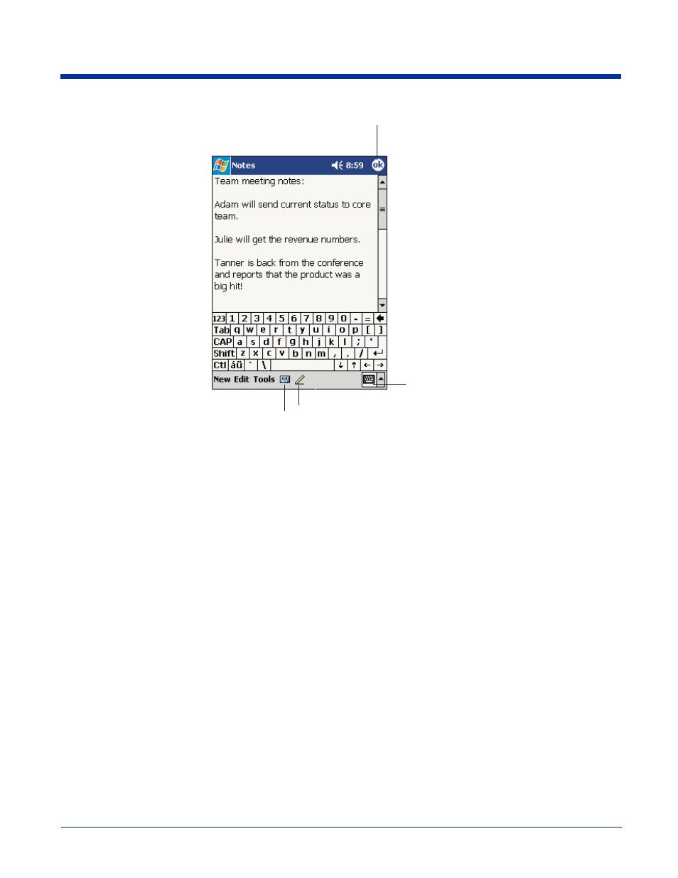 Inbox, Inbox -11, Synchronizing e-mail messages | Connecting directly to an e-mail server | Hand Held Products 7450 User Manual | Page 73 / 133