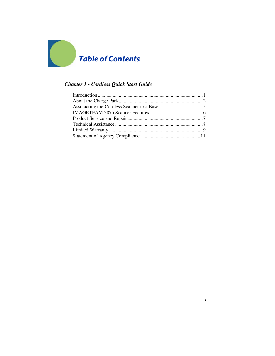 Hand Held Products 2070 User Manual | Page 3 / 24