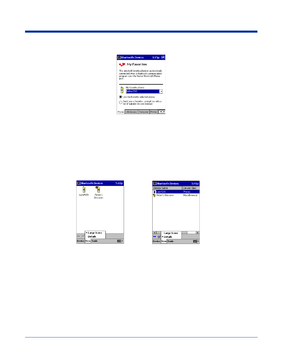 Change views, Delete a device from the folder | Hand Held Products 7900 User Manual | Page 118 / 204