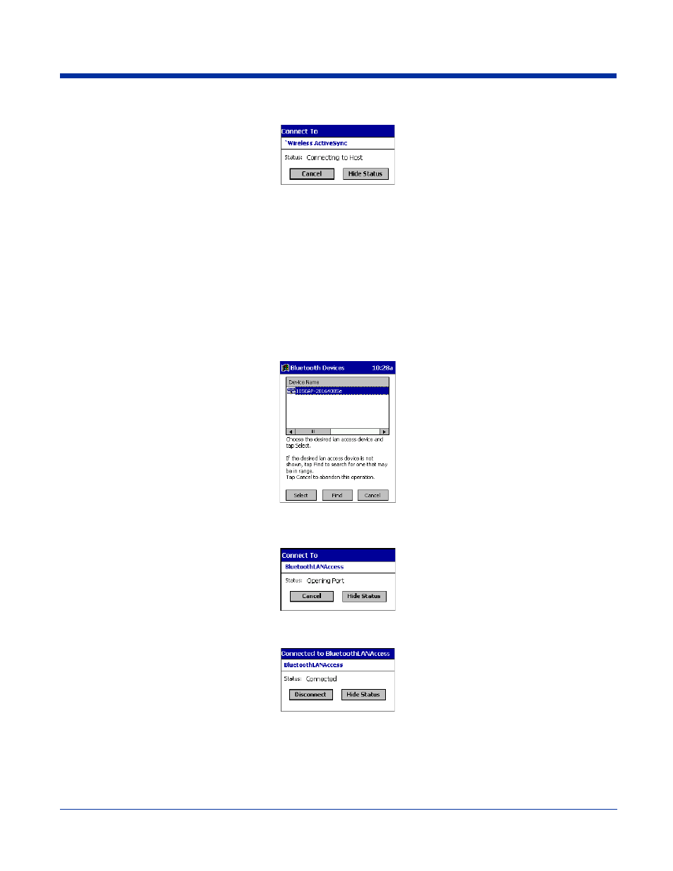 Bluetooth lan access, Bluetooth lan access -9 | Hand Held Products 7900 User Manual | Page 121 / 204