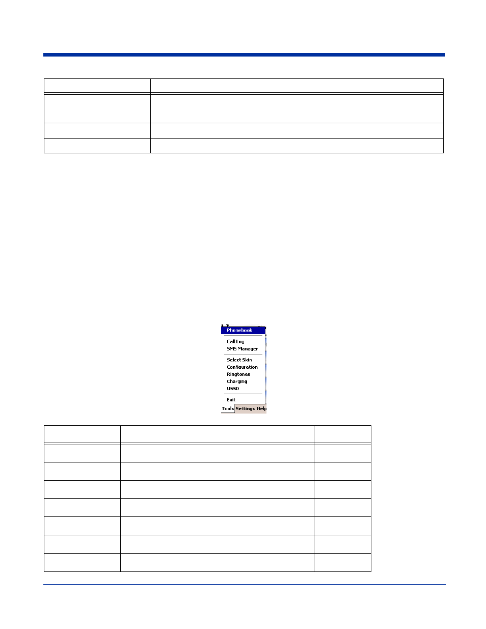 Touchtones, Dialler menus, Tools menu | Touchtones -8 tools menu -8 | Hand Held Products 7900 User Manual | Page 144 / 204