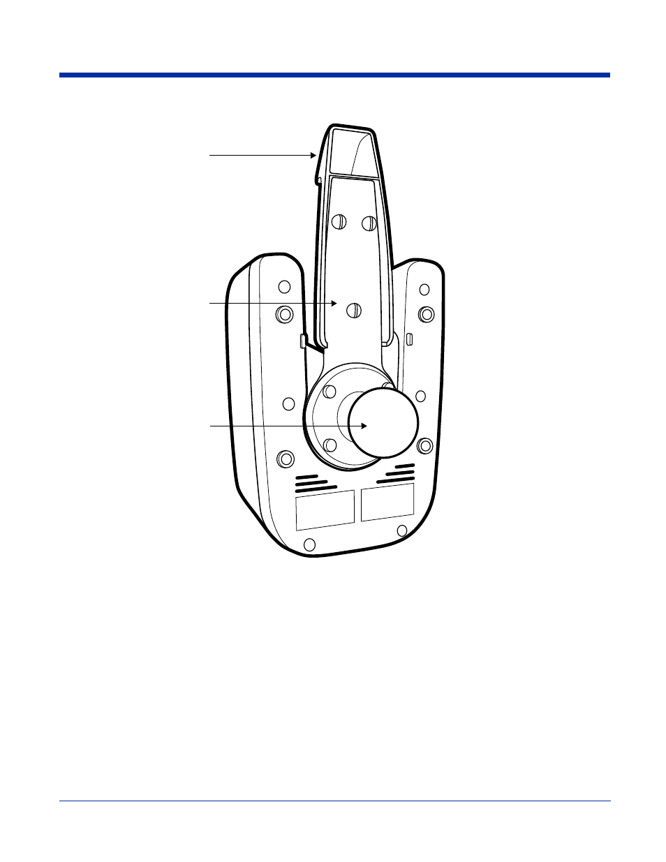 Back panel, Back panel -5, For more information, see | Spring arm assembly | Hand Held Products 7900 User Manual | Page 195 / 204