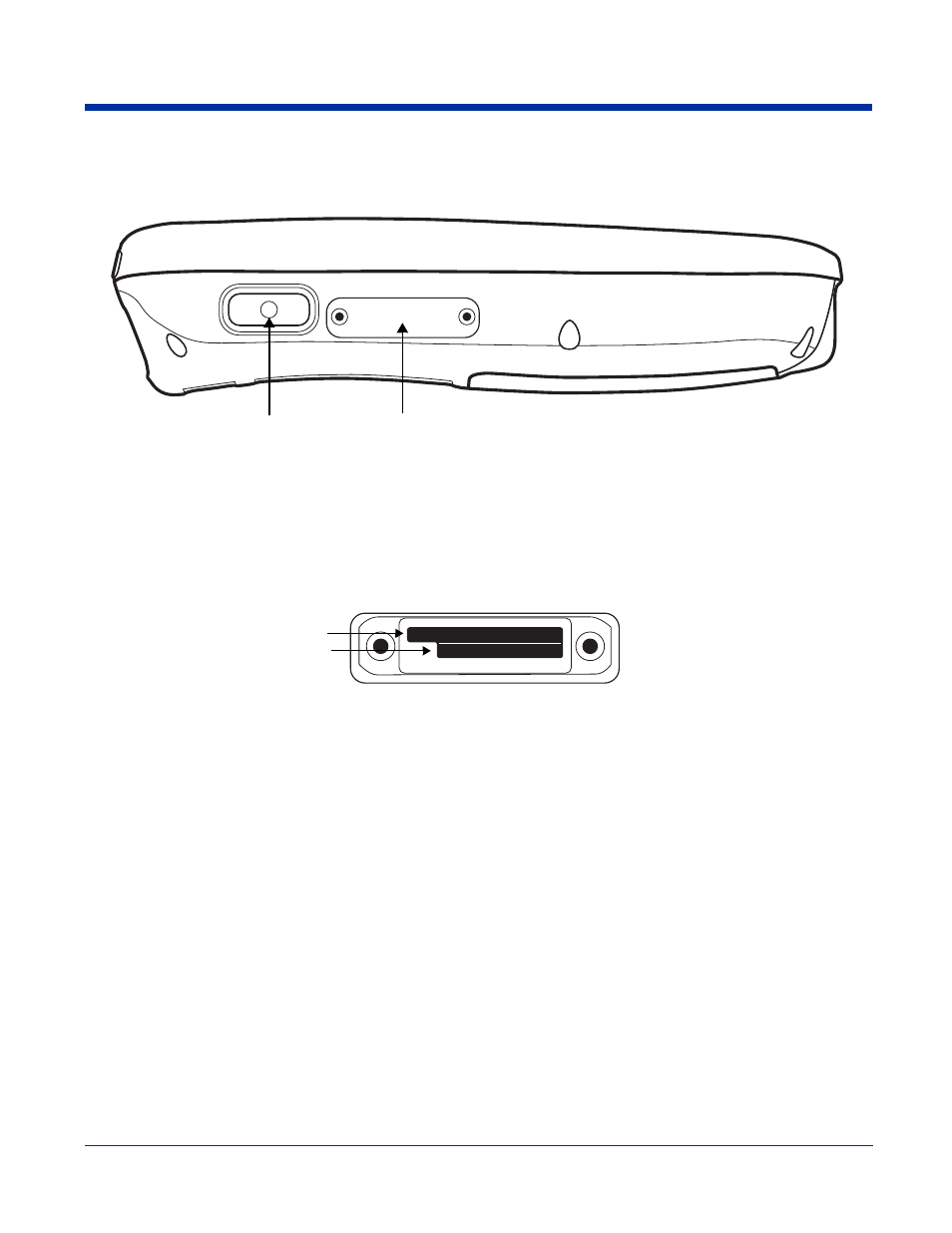 Side panel features, Opening the access door, Side panel features -6 | Opening the access door -6 | Hand Held Products 7900 User Manual | Page 32 / 204