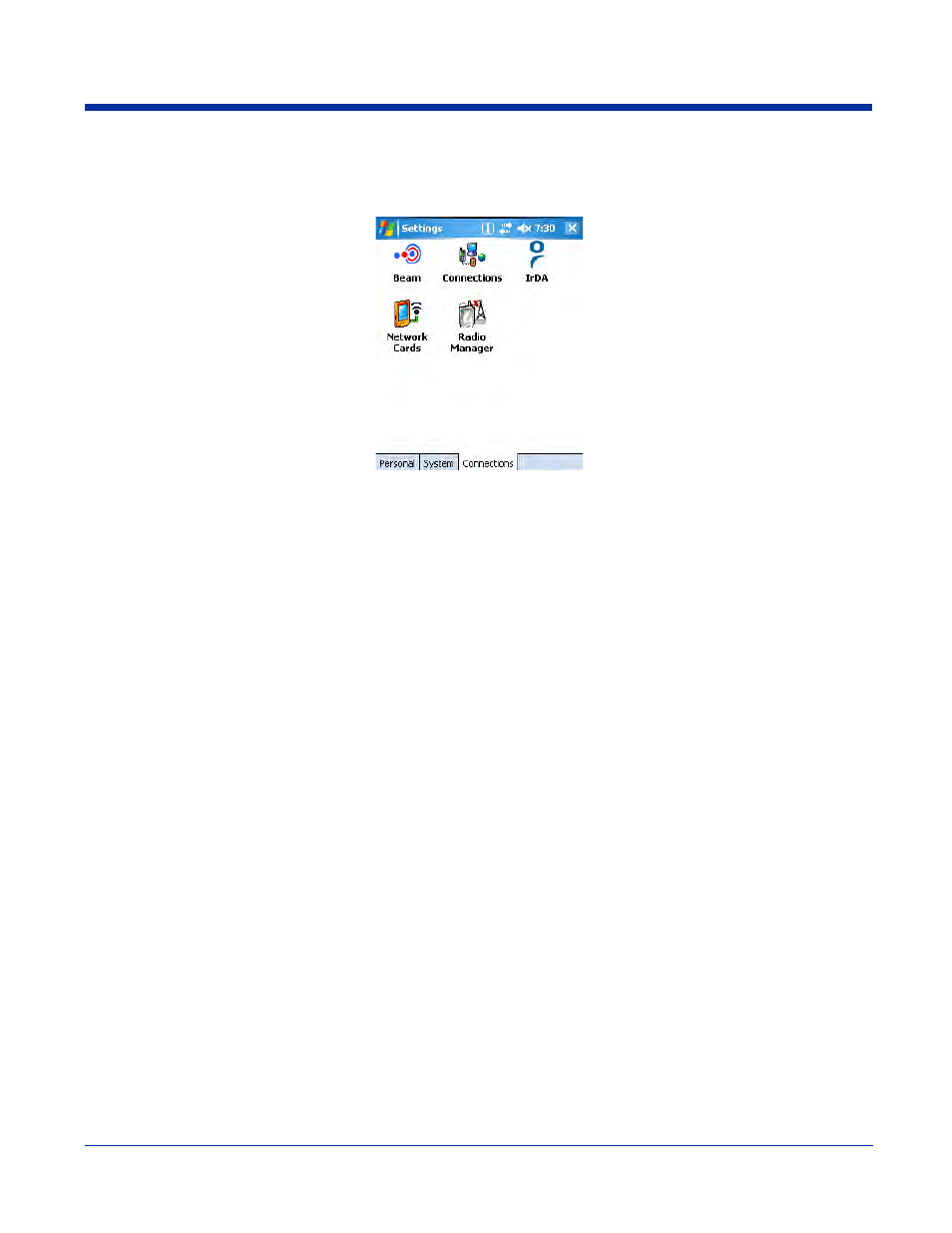 Connections tab, Server-assigned ip addresses, Zero-config wi-fi | Connections tab -14, Onnections settings; see | Hand Held Products 7900 User Manual | Page 70 / 204