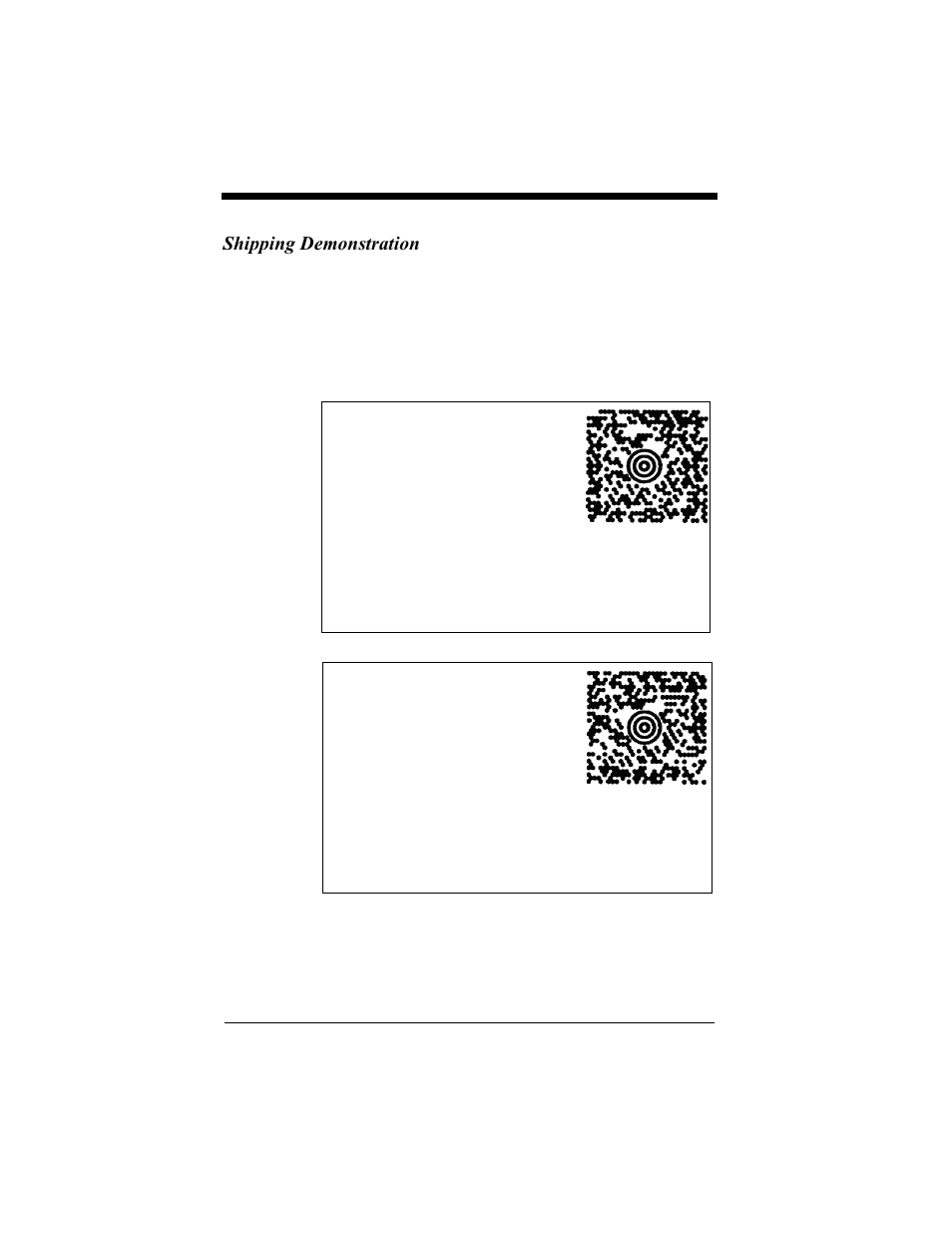 Shipping demonstration | Hand Held Products 4410 User Manual | Page 139 / 208