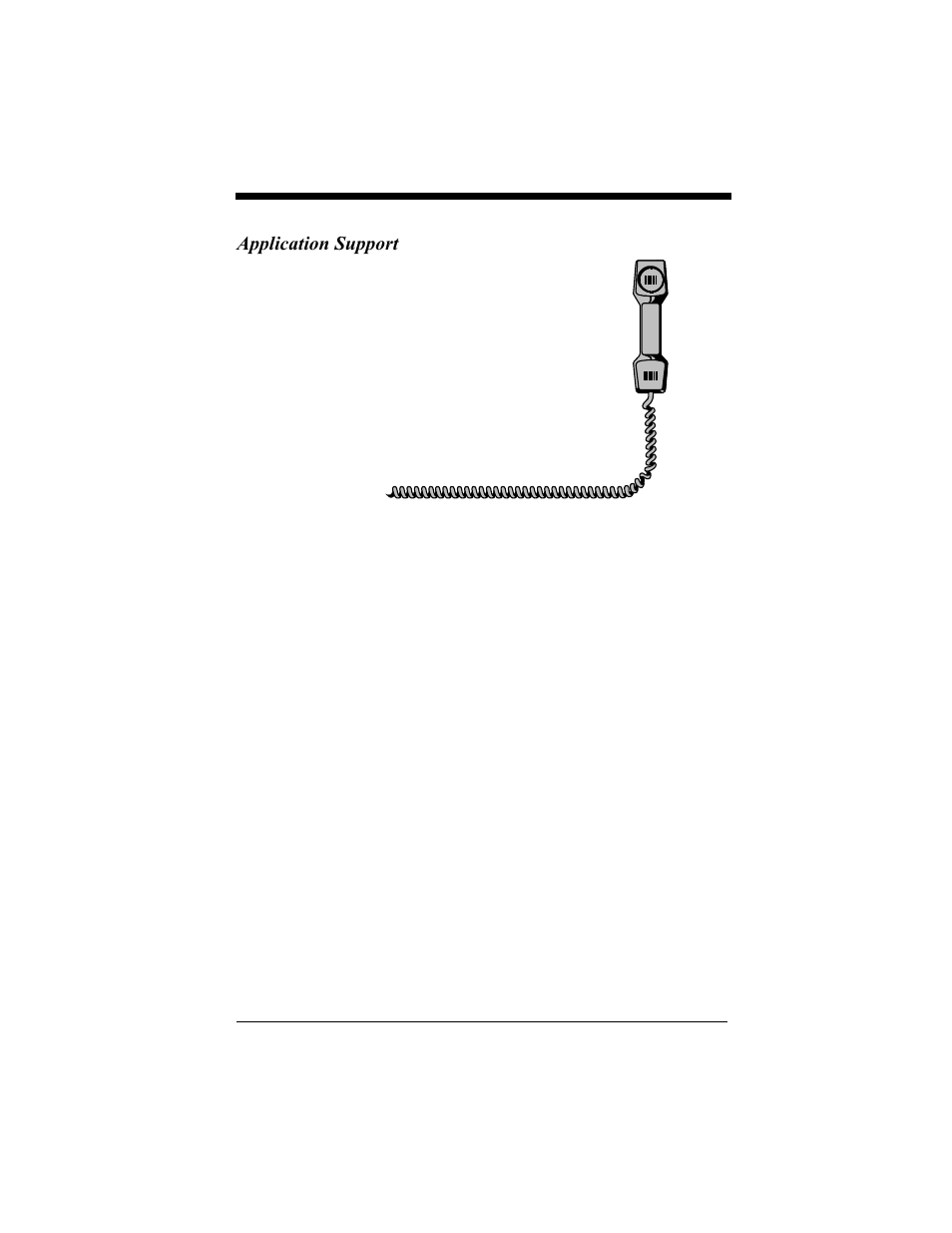 Application support, Application support -4 | Hand Held Products 4410 User Manual | Page 190 / 208