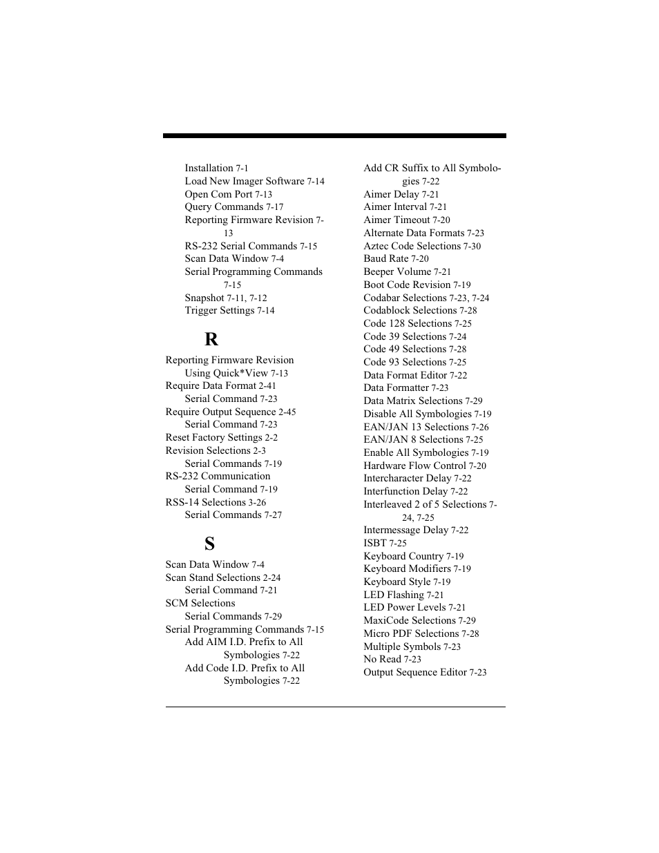 Hand Held Products 4410 User Manual | Page 198 / 208