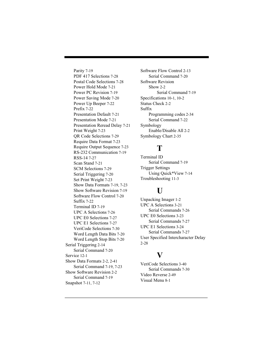 Hand Held Products 4410 User Manual | Page 199 / 208