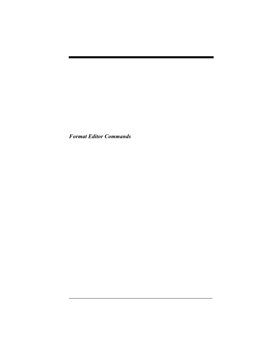 Format editor commands, Format editor commands -38 | Hand Held Products 4410 User Manual | Page 58 / 208