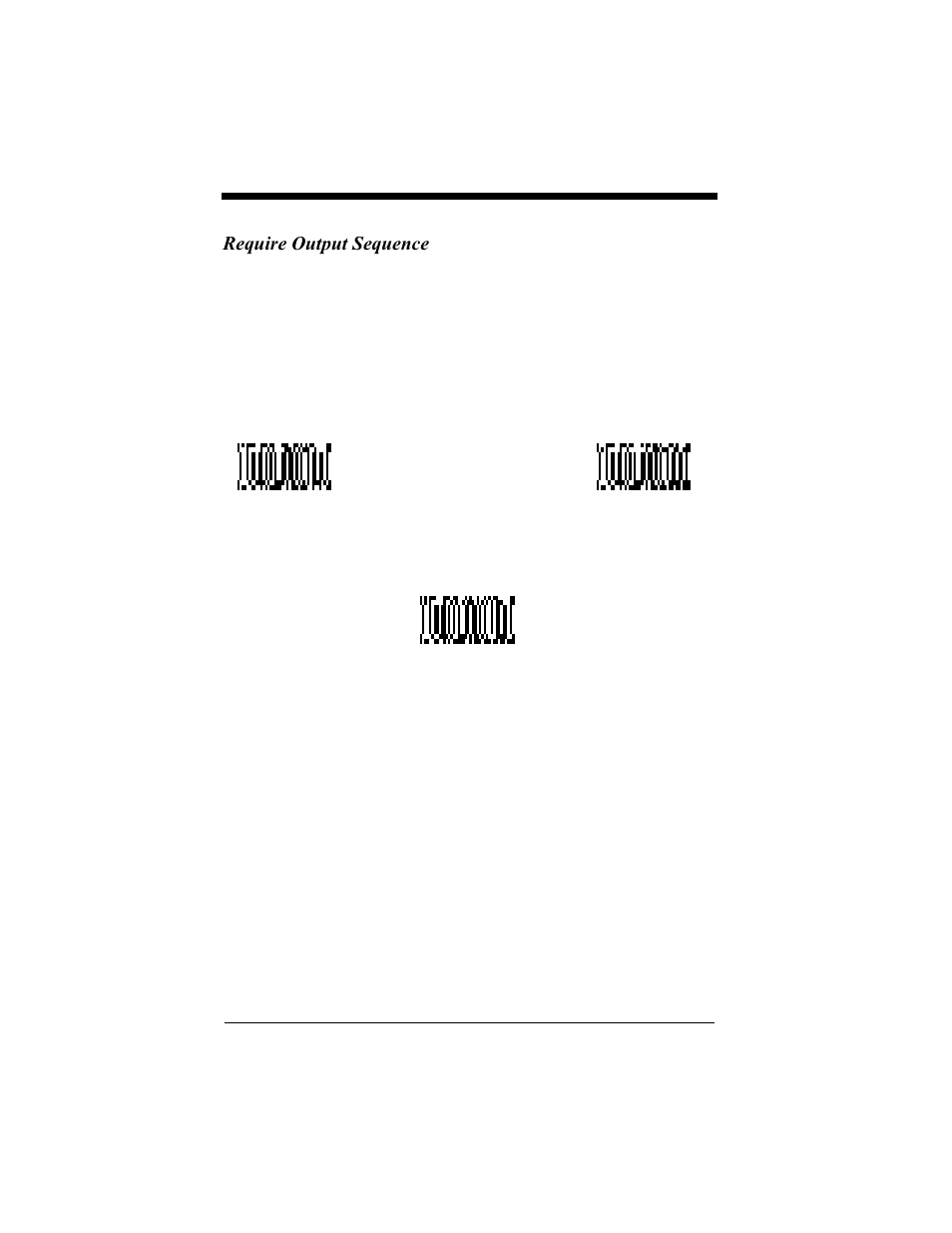 Require output sequence, Require output sequence -45 | Hand Held Products 4410 User Manual | Page 65 / 208