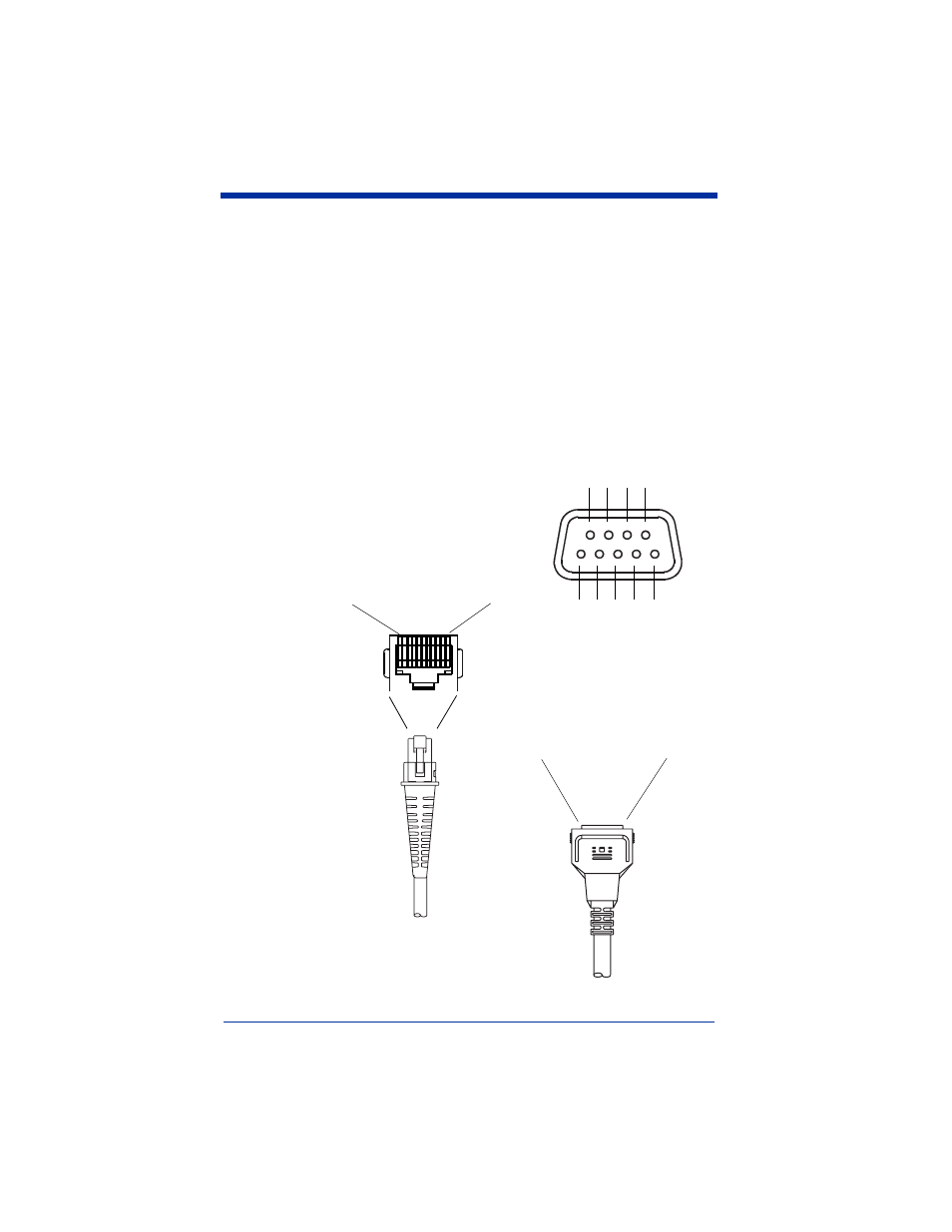 Standard cable pinouts, Wand emulation | Hand Held Products 3900 User Manual | Page 147 / 168