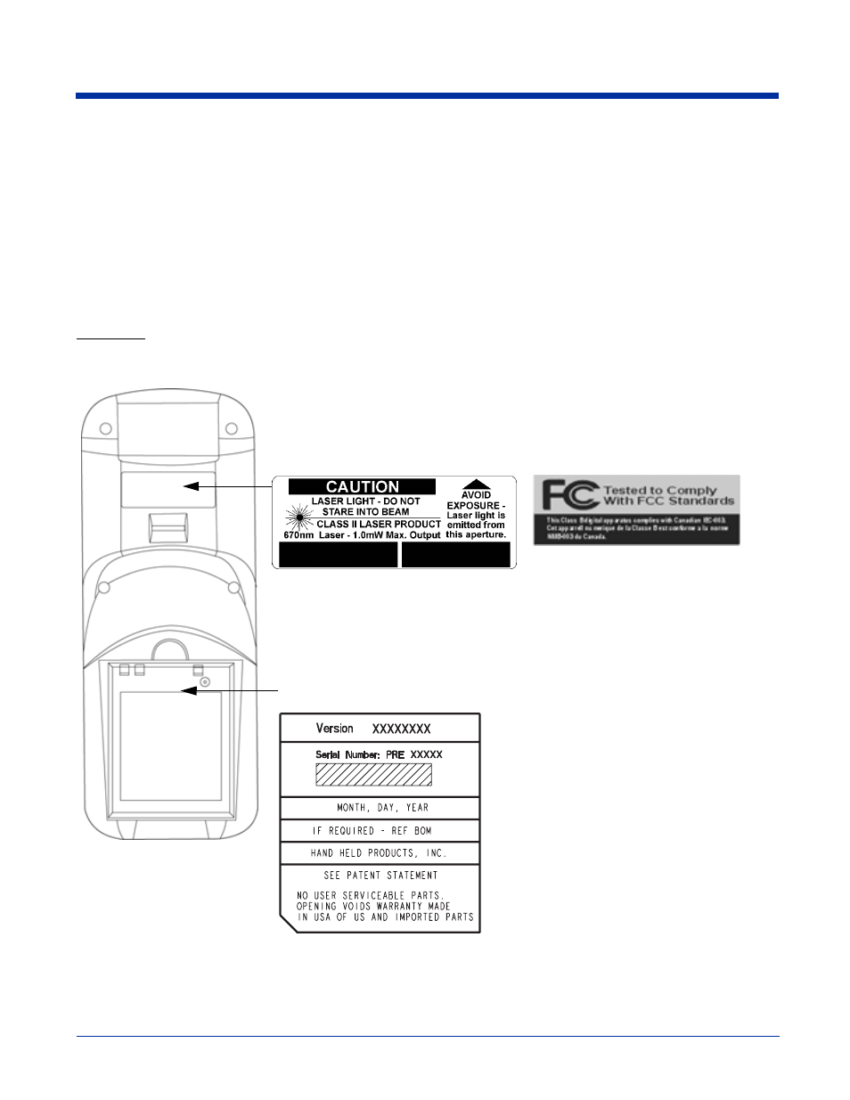 Safety, Required safety labels, Safety -2 | Required safety labels -2 | Hand Held Products Dolphin 7200 User Manual | Page 10 / 114