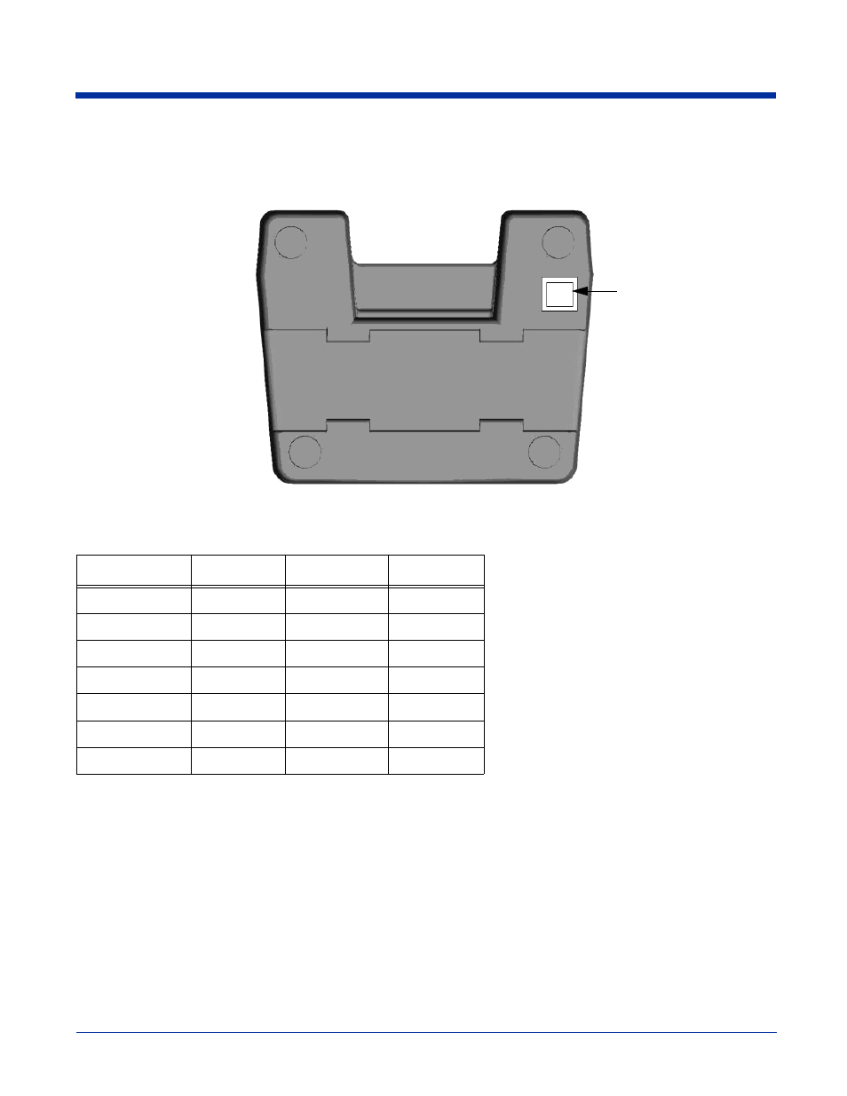 Bottom panel, Baud rate switches, Powering the dolphin terminal | Bottom panel -4, Baud rate switches -4, Powering the dolphin terminal -4 | Hand Held Products Dolphin 7200 User Manual | Page 66 / 114
