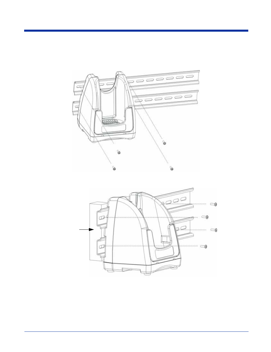 Wall mounting, Wall mounting: -6 | Hand Held Products Dolphin 7200 User Manual | Page 68 / 114