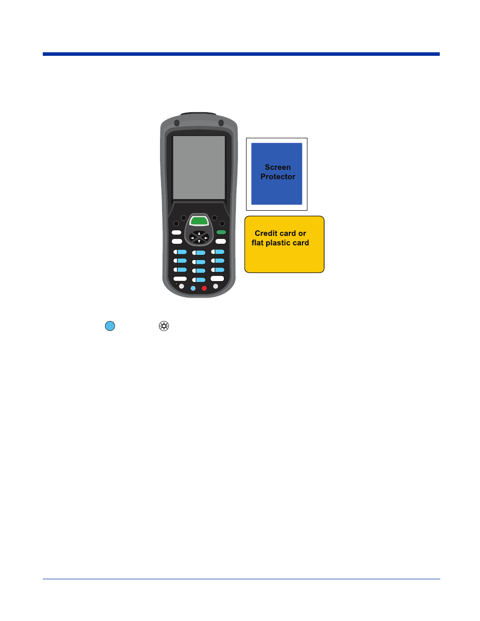 Installing your screen protector | Hand Held Products DOLPHIN 7600 User Manual | Page 22 / 102