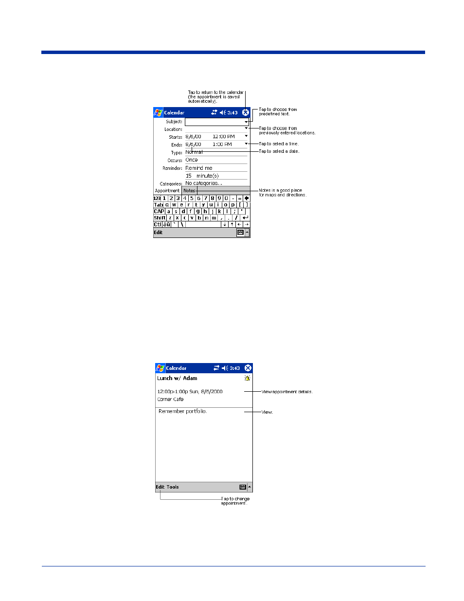 Using the summary screen | Hand Held Products 9500 User Manual | Page 198 / 276