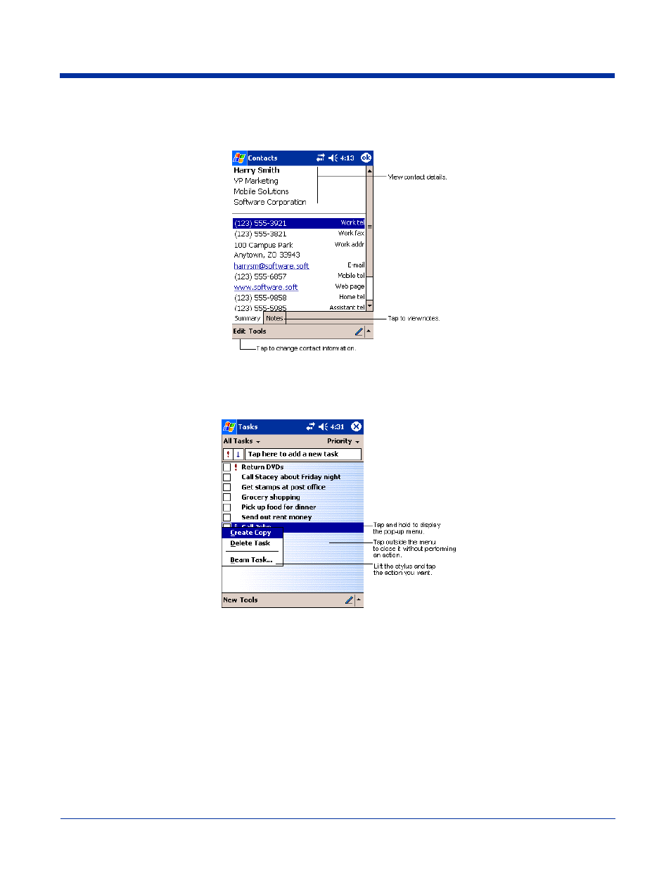 Tasks, Tasks -5 | Hand Held Products 9500 User Manual | Page 201 / 276