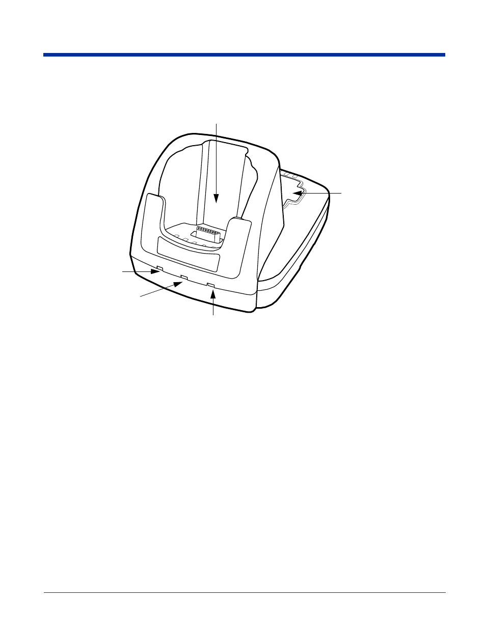 Dolphin 9500 series homebase parts and functions, Front panel, Front panel -2 | Hand Held Products 9500 User Manual | Page 226 / 276