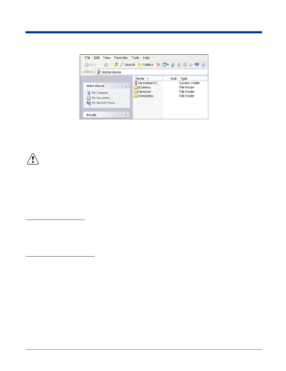 Adding programs to the terminal using activesync, If the file is an installer, If the file is not an installer | Hand Held Products 9500 User Manual | Page 98 / 276