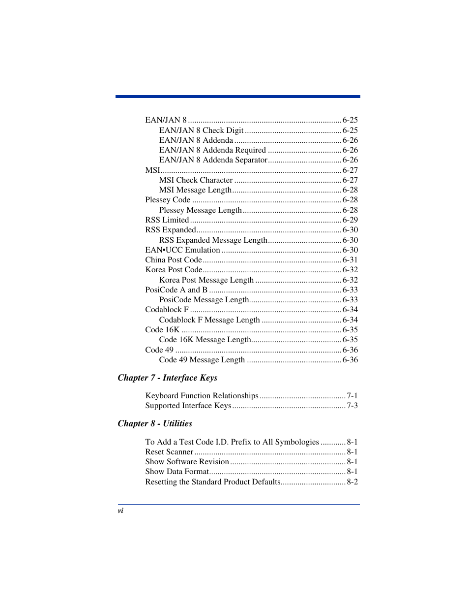 Hand Held Products 5620 User Manual | Page 14 / 168