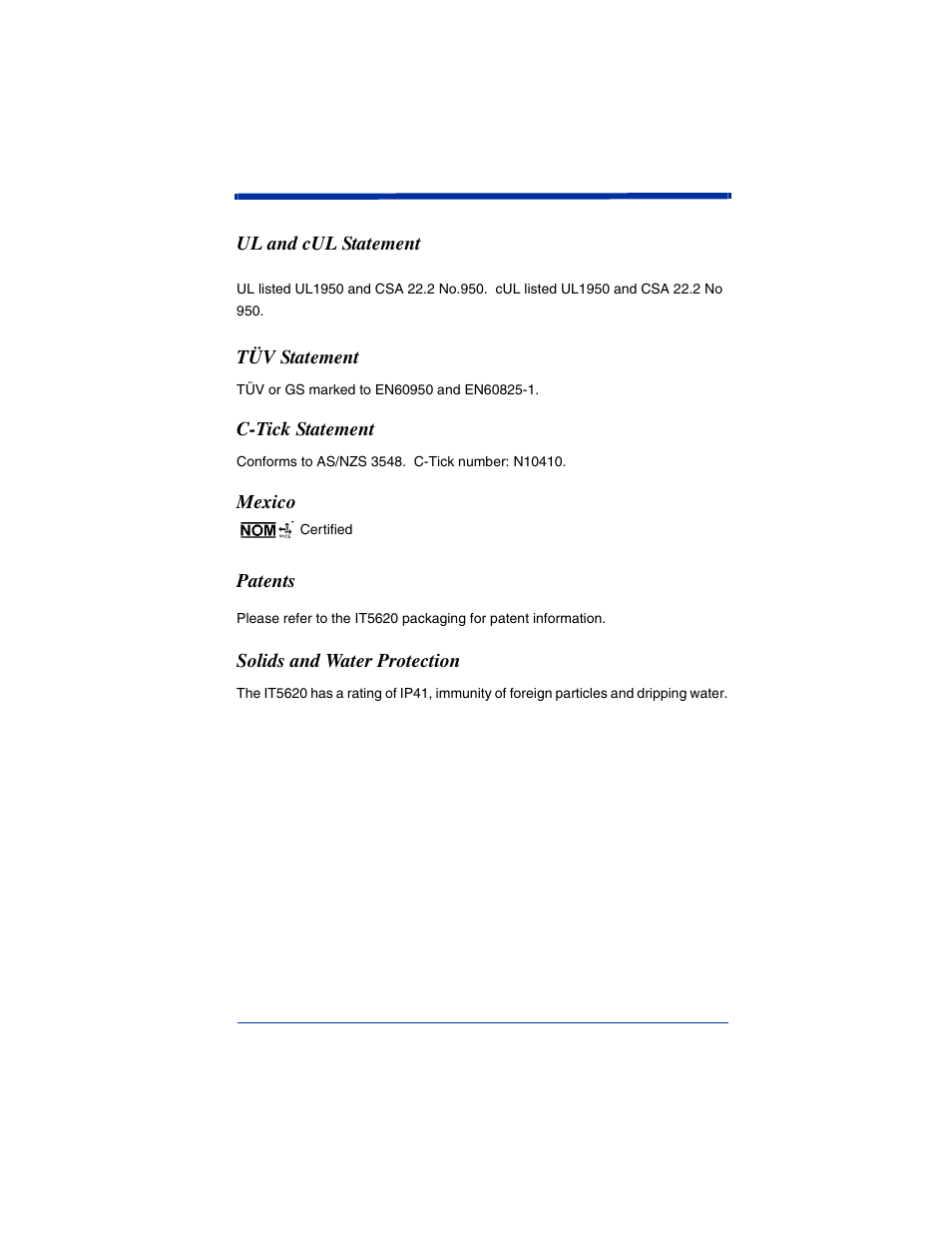 Hand Held Products 5620 User Manual | Page 6 / 168