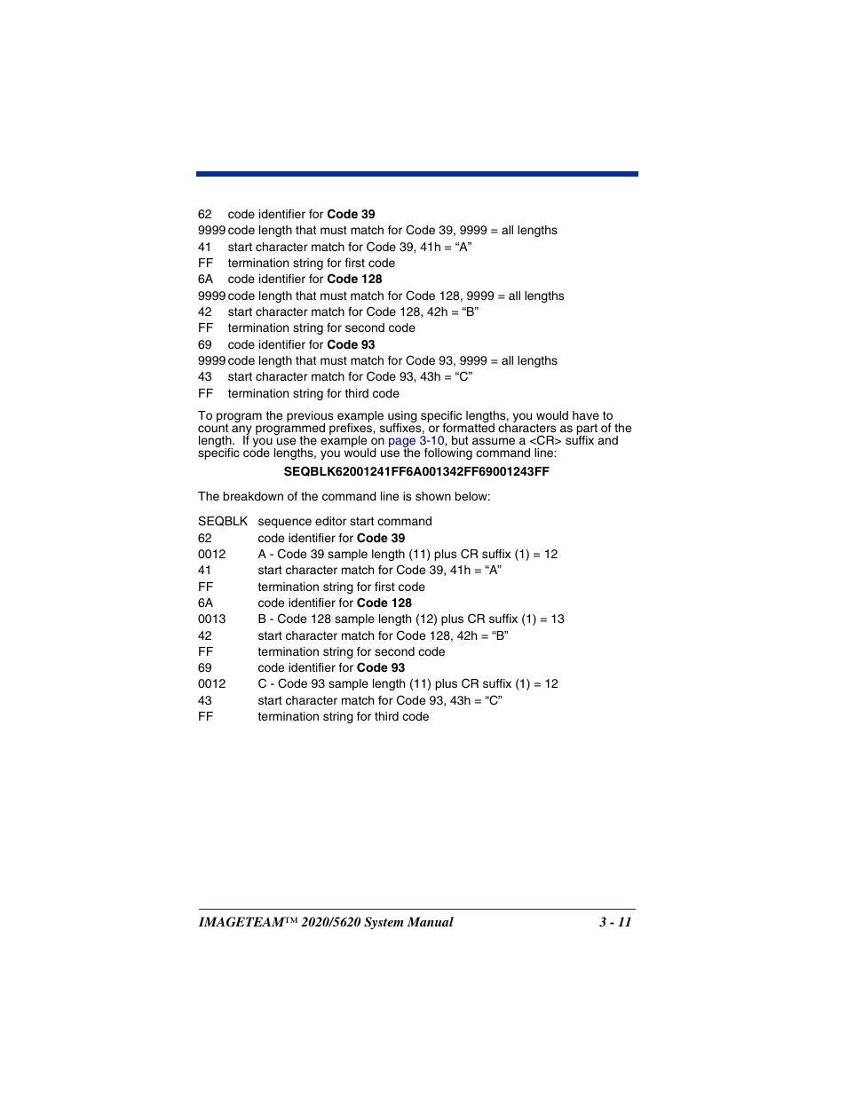 Hand Held Products 5620 User Manual | Page 65 / 168