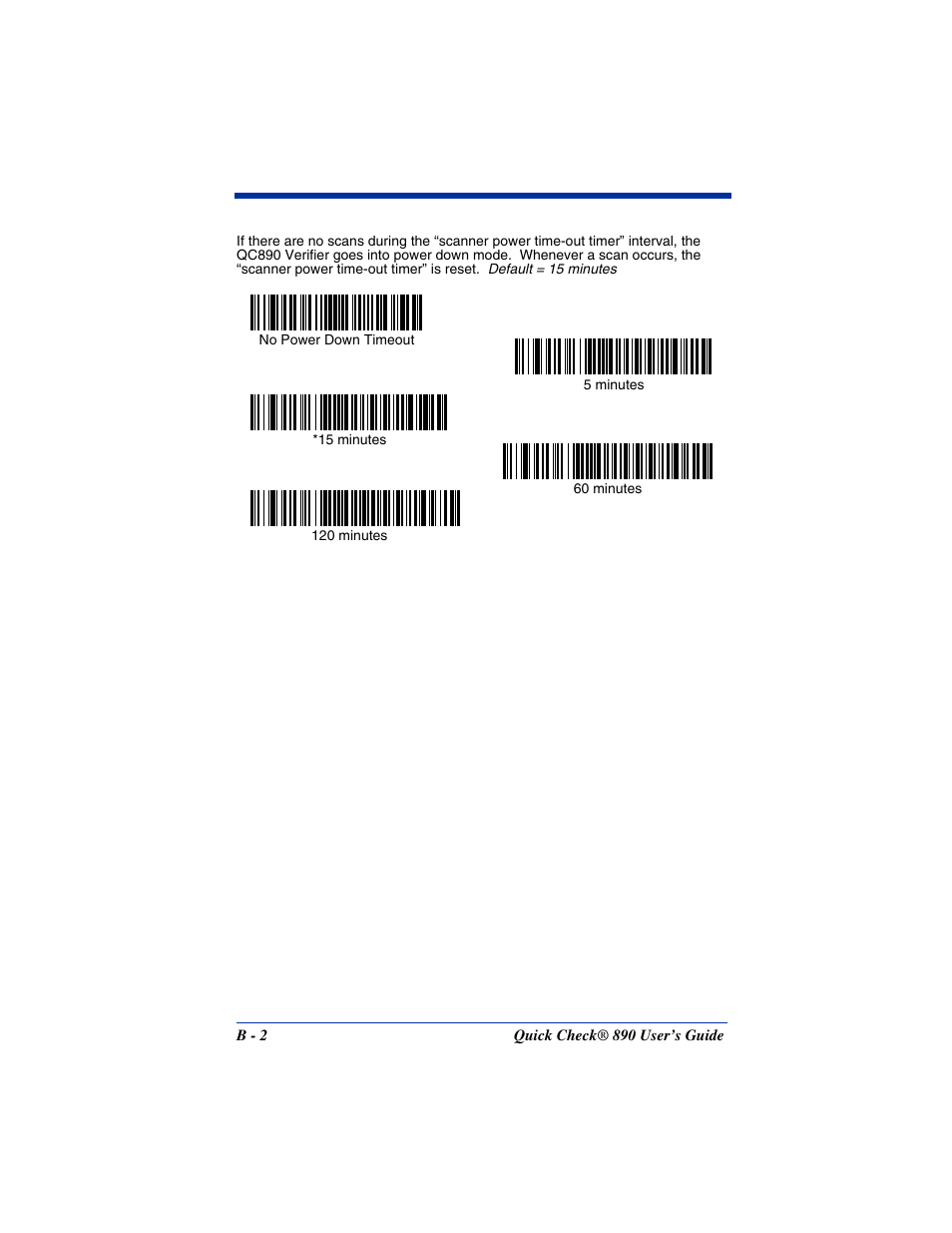 Hand Held Products QUICK CHECK 890 User Manual | Page 36 / 40