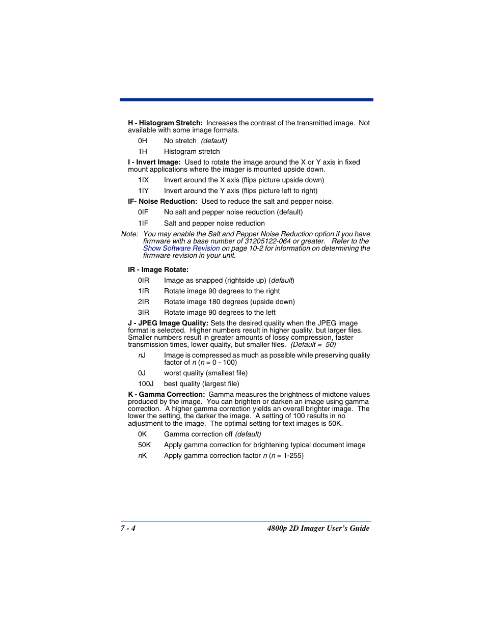 Hand Held Products 2D IMAGER 4800P User Manual | Page 108 / 184